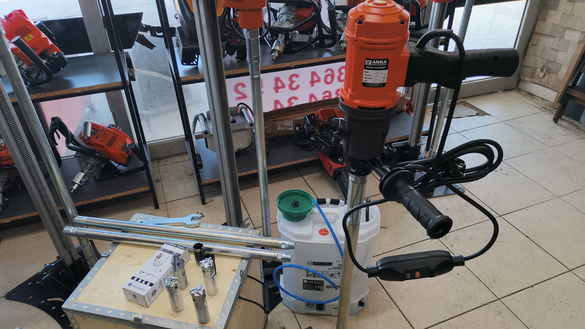 Elektrikli El Sondaj Makinesi